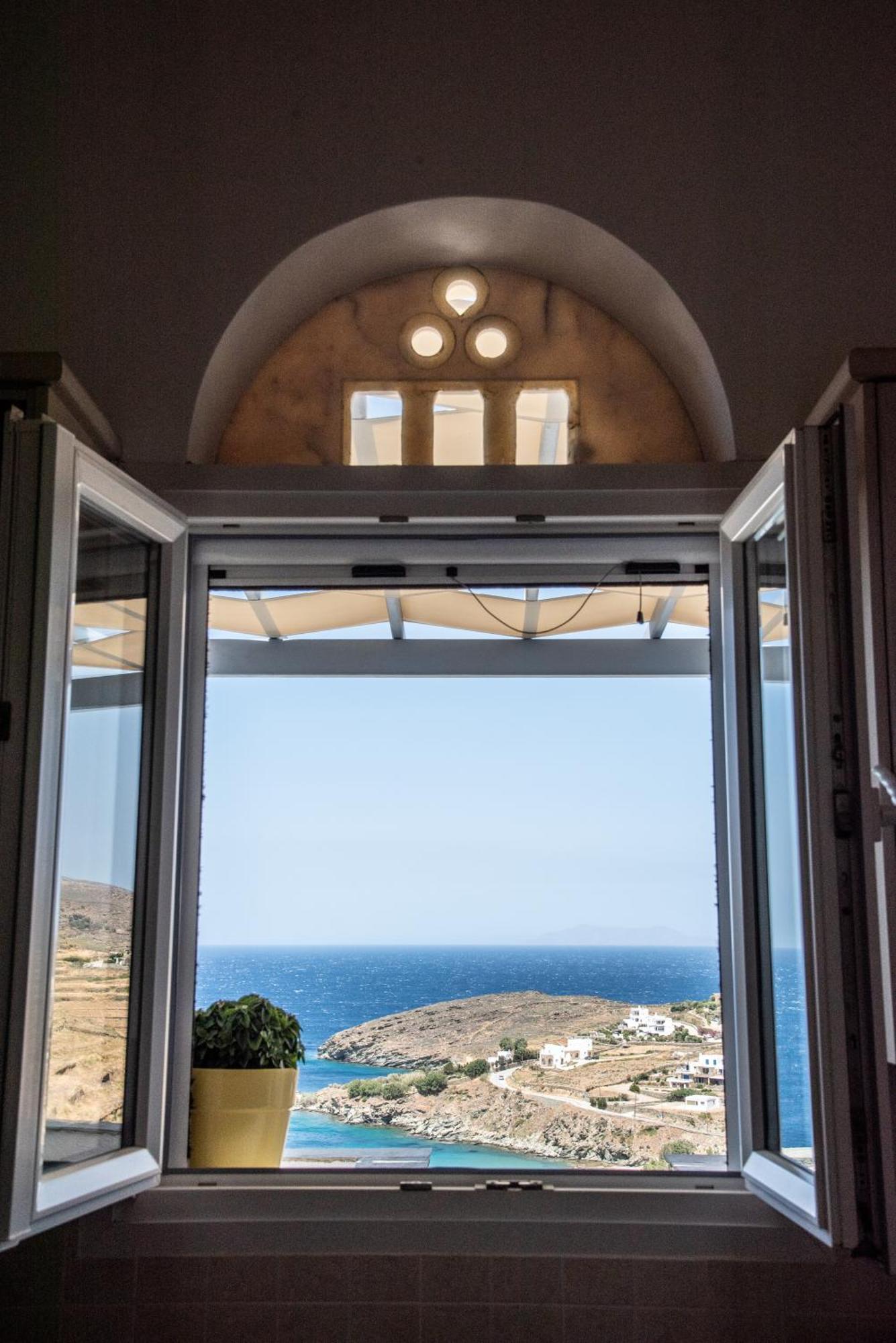 Iliopetra residence - 5BR Villa in Agios Romanos Esterno foto