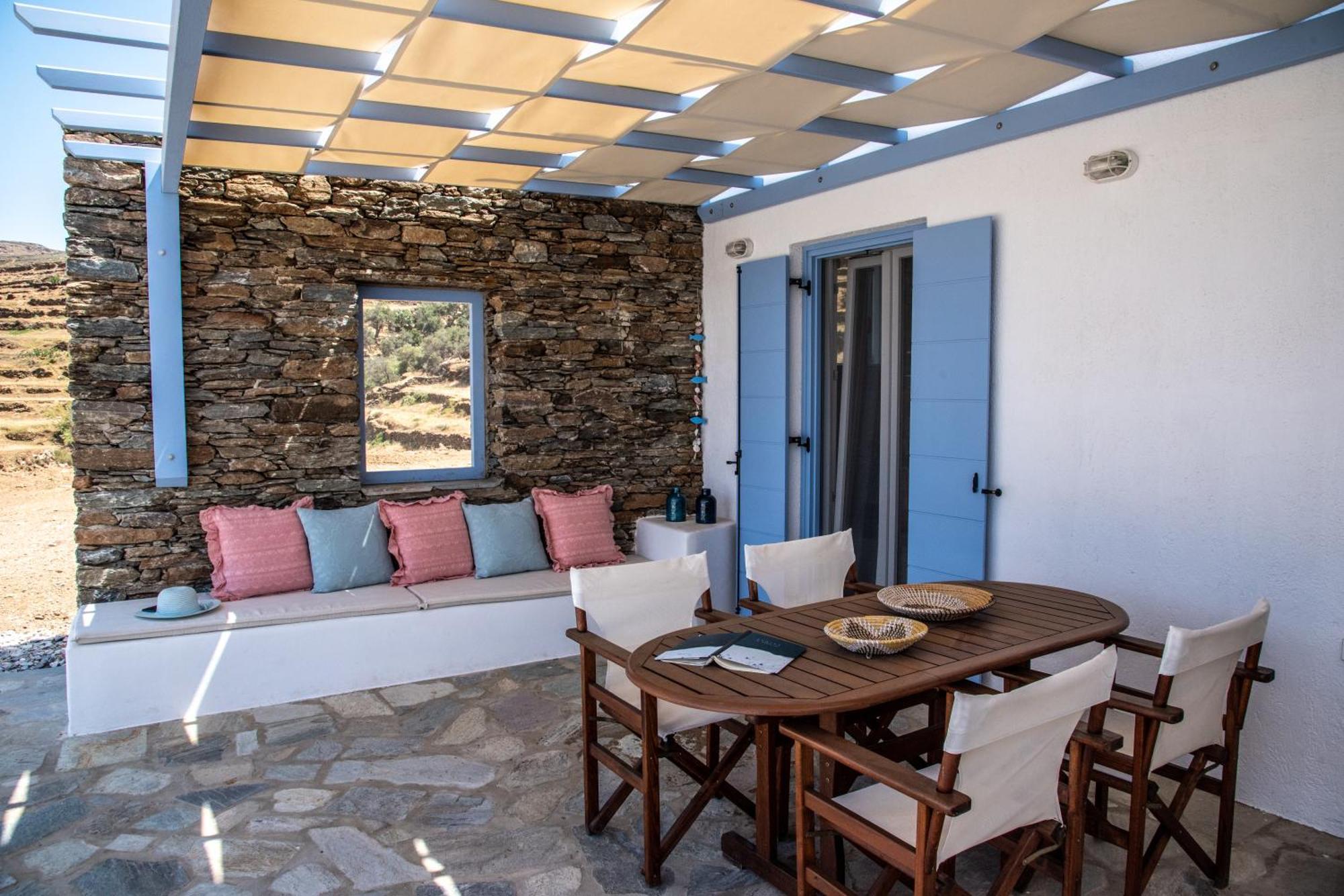 Iliopetra residence - 5BR Villa in Agios Romanos Esterno foto